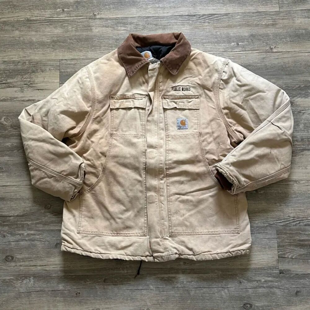 Vintage Carhartt C0186 Arctic Chore Jacket Size XL